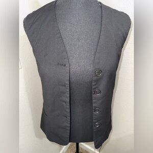 H&M sleek Black Vest‎